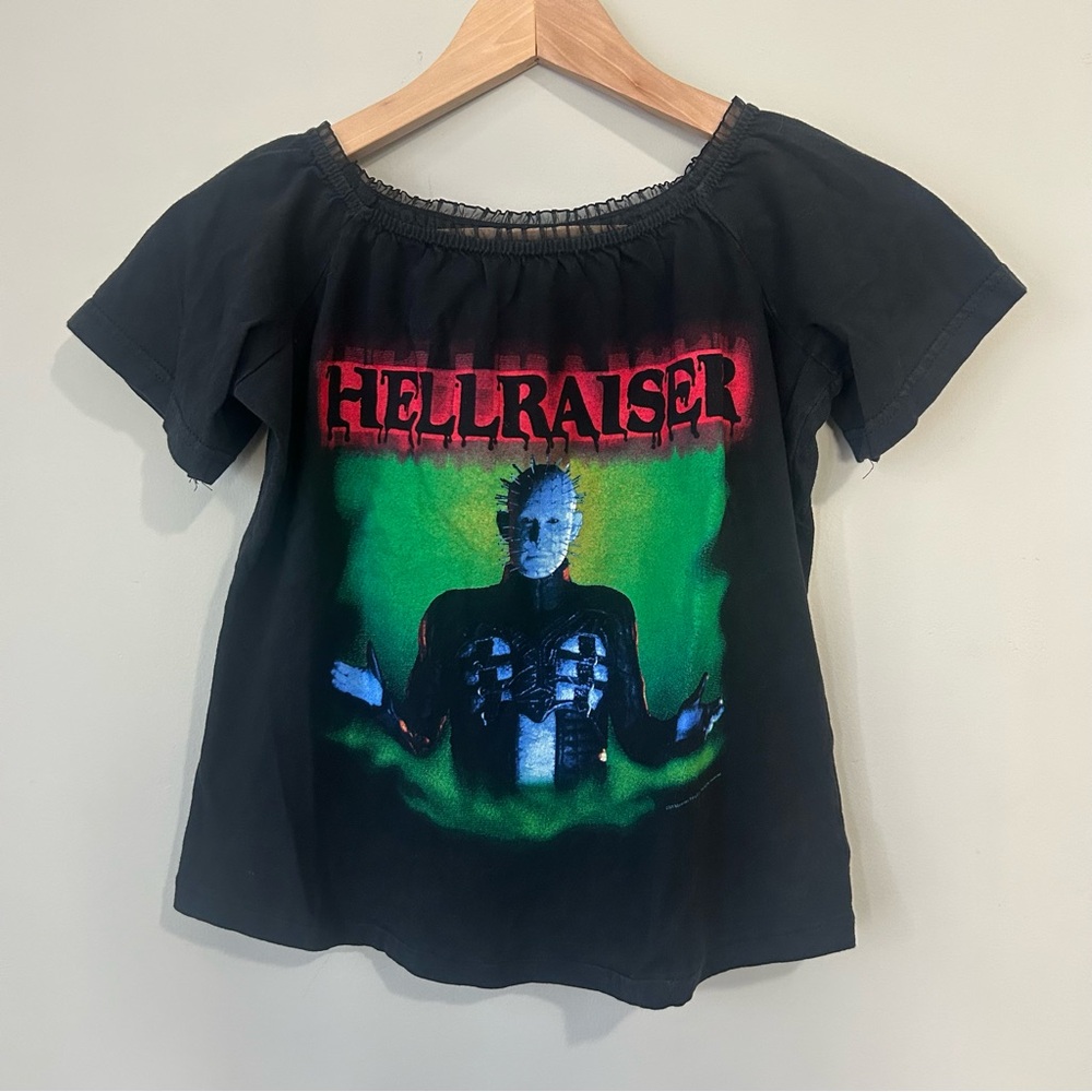DIY Hellraiser Baby Doll Tee Horror